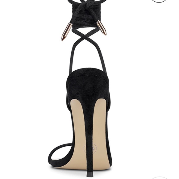 FEMME LA barely there lace up heels - Picture 2 of 11